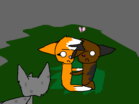Ashfur, Brambleclaw and Squirrelflight...