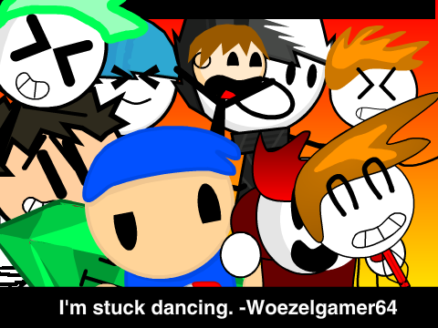 I can't wait! Or stop dancing! (Help, I'm stuck)