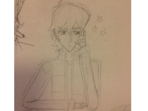 Your average fandom trash Keith doodles . . . 