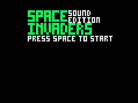 Space Invaders Sound Edition
