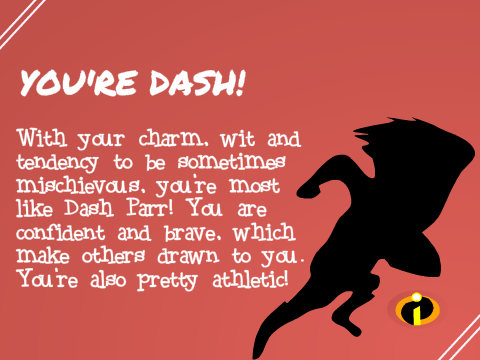 Which Incredibles Character Are You? v1.2 remix