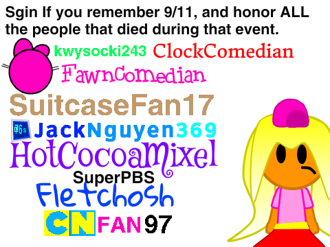 Sign If you Remember 9/11.... (9)