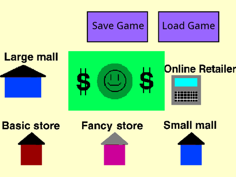 Clicker game with saving and loading