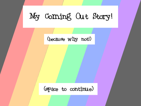 My Coming Out Story