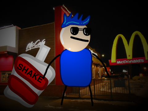 At McDonalds