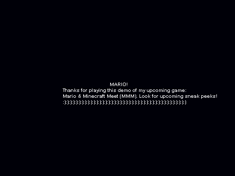 Mario & Minecraft Meet (MMM)