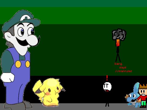 Stare at or run away from weegee