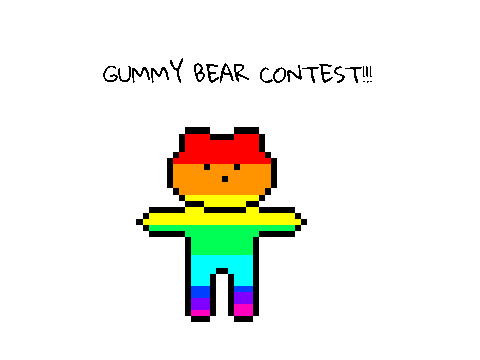 Pixel Gummy Bear CC remix