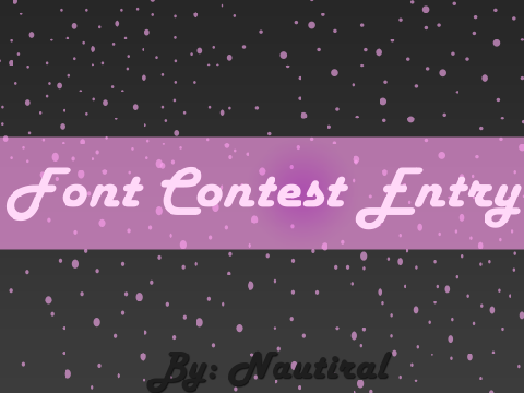 Font Contest Entry: Nautiral