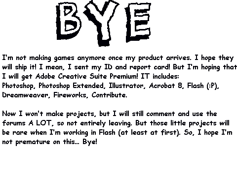 Bye Scratch!