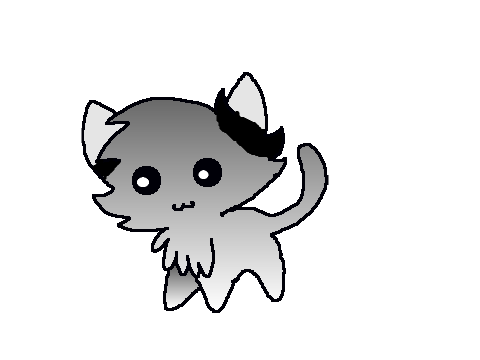 chibi cat animation-ish 