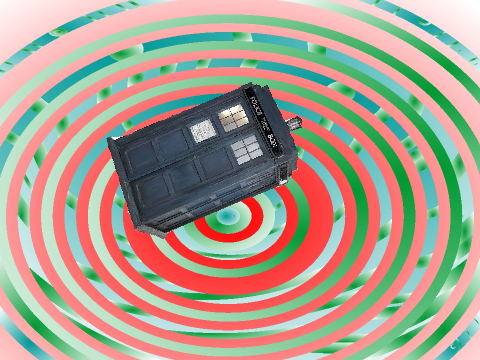 TARDIS in the time vortex
