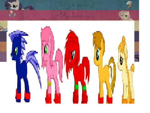 What My Cutie Mark Is Telling Me sonic style