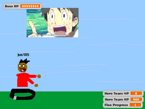 Add yourself running from Takashi-sensei RPG style