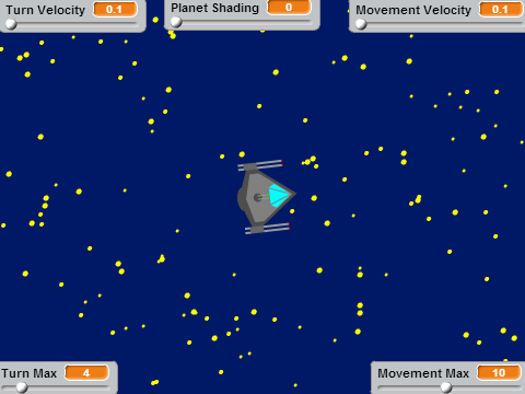 Space "Engine" Wraparound With Enemies Remix