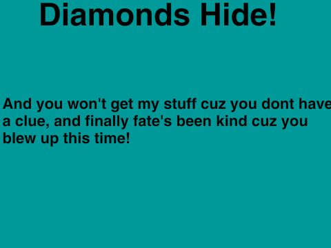  Where my diamonds hide karaoke remix