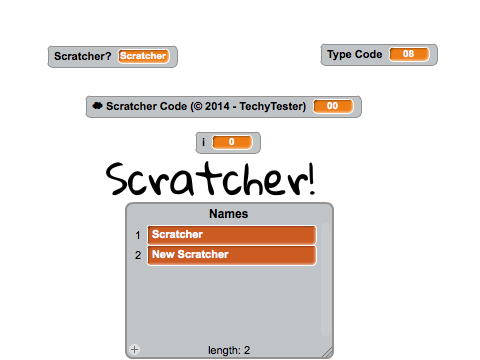 Scratcher/New Scratcher Detector Tutorial (Test Only)