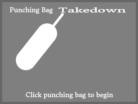 Punching Bag Takedown