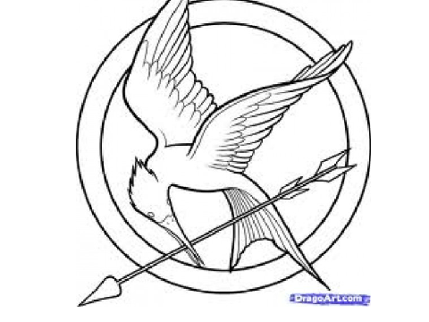 mocking jay coloring contest