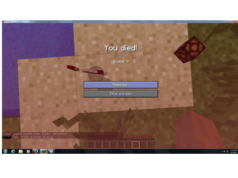 minecraft falling