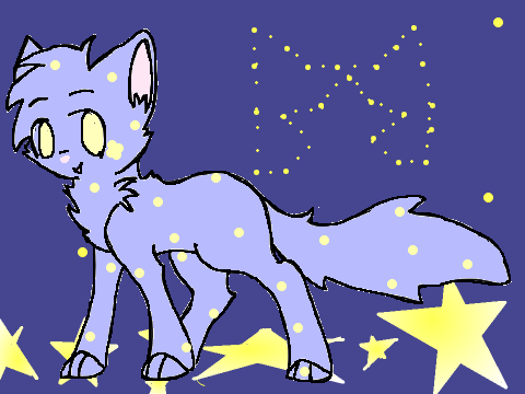 Bluestar in Starclan!