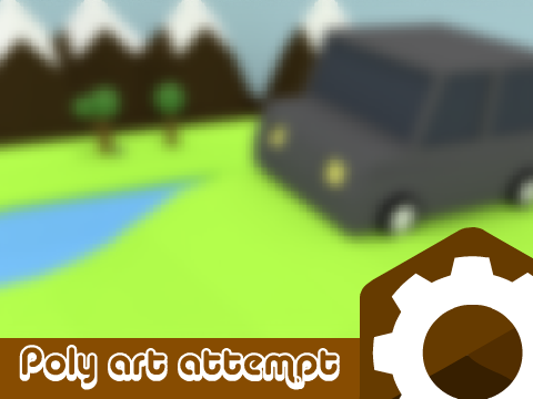 Poly art Attempt