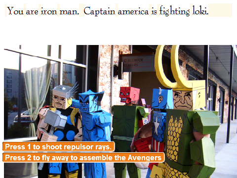 Avengers Choose Your Own Adventure