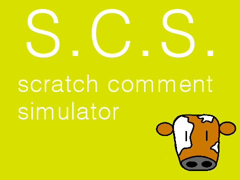 Scratch Comment Simulator