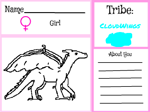 CloudWing Dragon Template