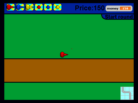 Tower defence game
