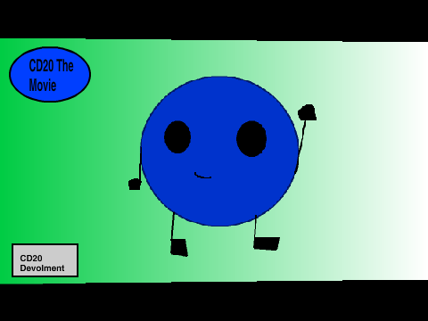 The CD20 Movie Wallpaper Base-Blue Ball