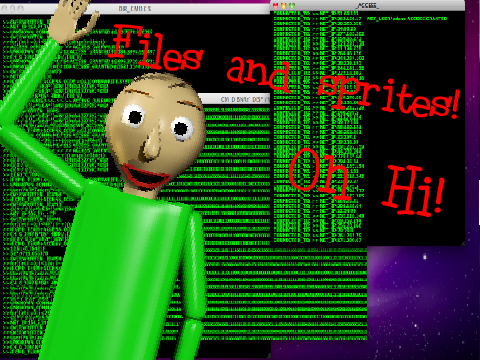 Baldis Basics Sprites and files! (1)