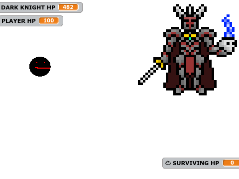 DARK KNIGHT BOSS BATTLE!