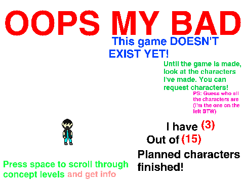 Unfinished Fighting Game (Unplayable)