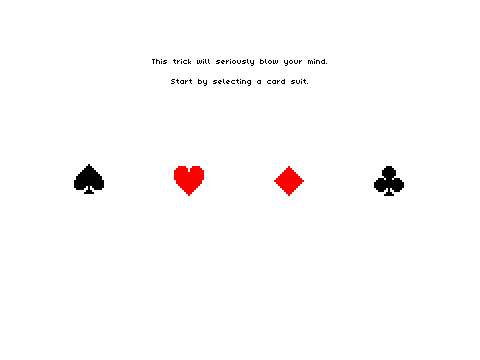Amazing Card Trick