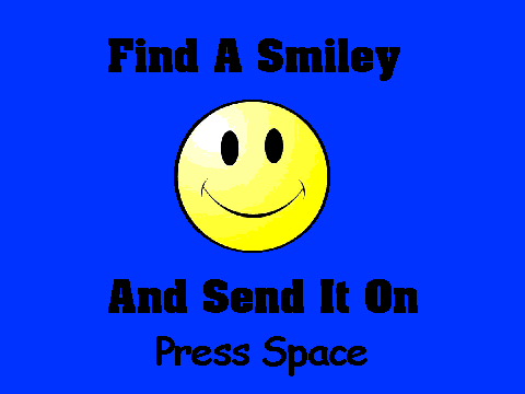 Find A Smiley And Send It On