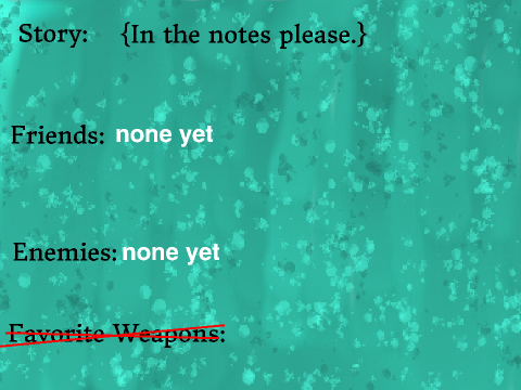 ▼▼Camp HalfBlood RPG BIO SHEET▼▼ remix