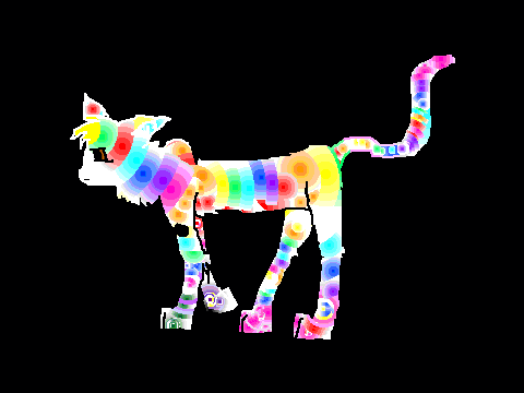 CAT COLORIN CONTEST! my entry