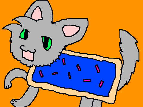Nyan Cat Coloring Contest!!!! ANIMATED ENTRY!