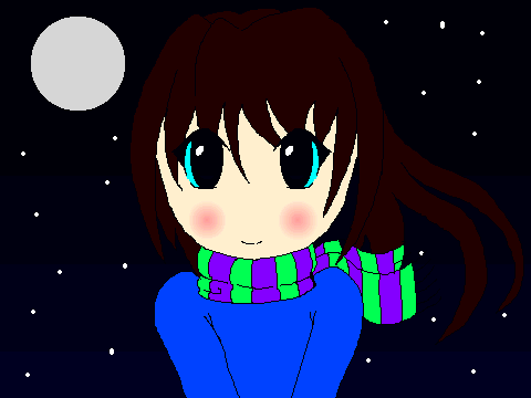 Anime Colouring Contest Entry