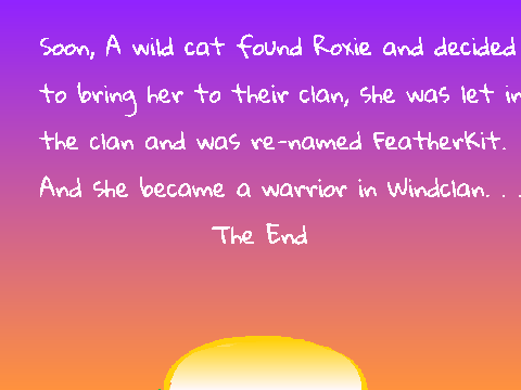 Kittypet to warrior (Part 1?)