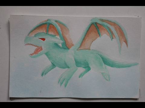 Stop motion short dragon Animation test!