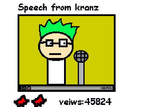Youtube speech from Kranz
