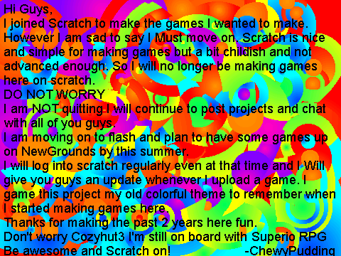 Goodbye Scratch Game-making