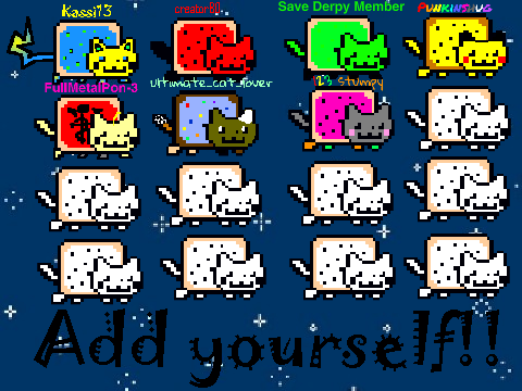 Add Yourself to the Nyan Cat Madness! (Please Remix!) remix remix remix remix remix