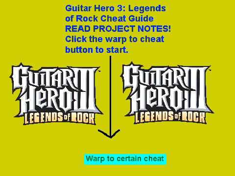 Guitar Hero 3- Legends of Rock XBOX360 Cheat Guide