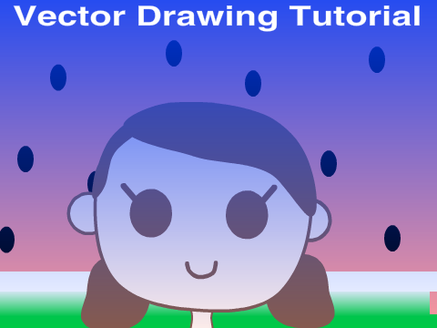 Vector Drawing Tutorial ~Drawing A Girl~