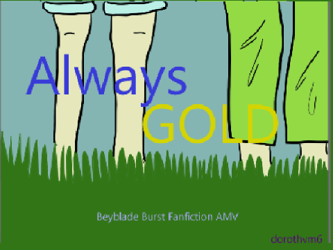 Always Gold-Kaori and Anthony-Beyblade Burst