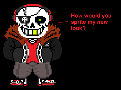 How would you sprite my new look?