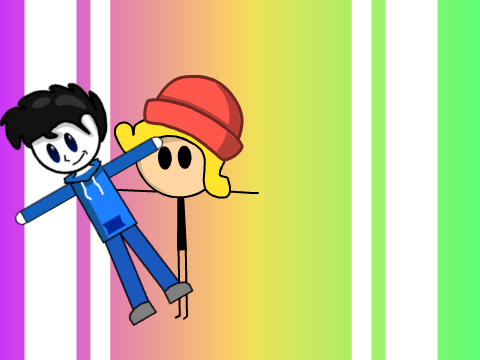 Add yourself T-Posing. remix